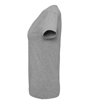 SOL'S Ladies Imperial V Neck T-Shirt Grey Marl