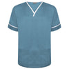 Behrens Contrast Trim Smart Scrub Top