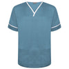 Behrens Contrast Trim Smart Scrub Top