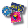 Rectangular Pin Badge with Full Colour Printed Decal (UK Stock)