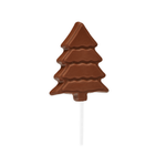 Branded Milk Chocolate Christmas Tree Lolly