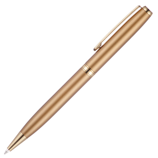 Branded BOSTON LUX ball pen with GOLD trim