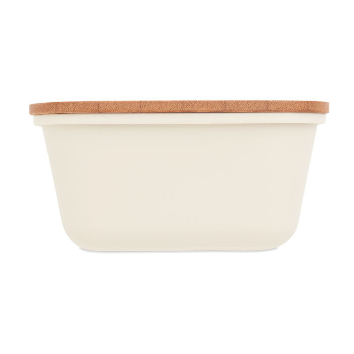 Branded Lunch box with bamboo lid