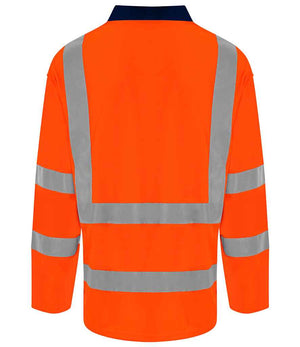 Pro RTX High Visibility Long Sleeve Polo Shirt