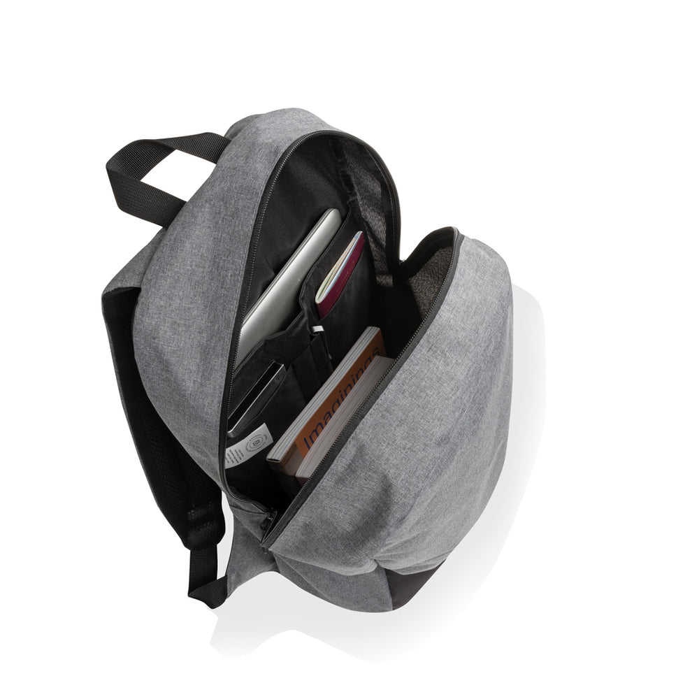 Branded Kazu AWARE™ RPET basic 15.6 inch laptop backpack
