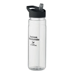 RPET bottle 650ml PP flip lid