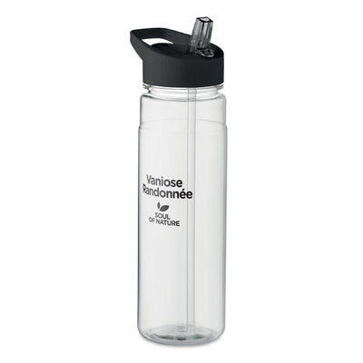 Branded RPET bottle 650ml PP flip lid