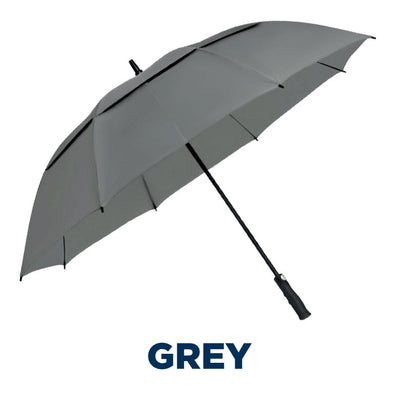Implivia Falcone Automatic Golf Umbrella with Black Rubber Handle