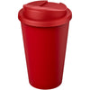 Branded Americano® Eco 350 ml recycled tumbler with spill-proof lid