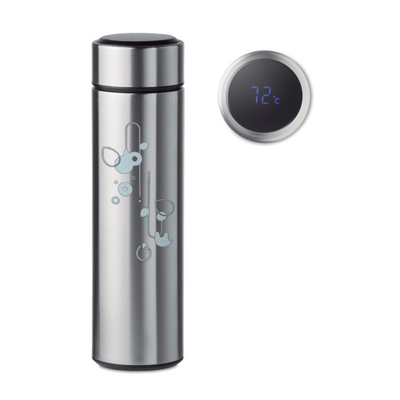 Branded Bottle with touch thermometer