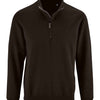 SOL'S Stan Contrast Zip Neck Sweatshirt