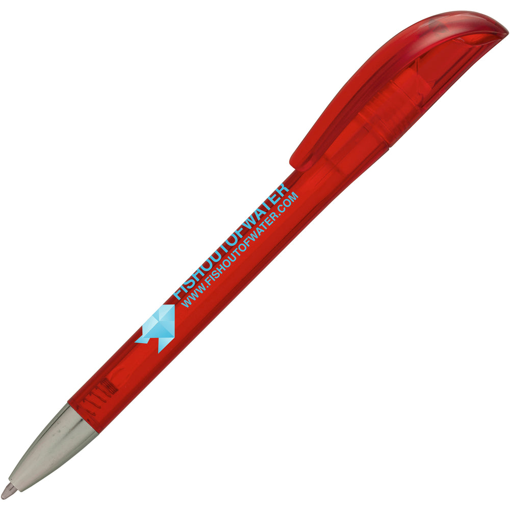 Branded MARSHALL Transparent ball pen