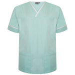 Behrens Contrast Trim Smart Scrub Top