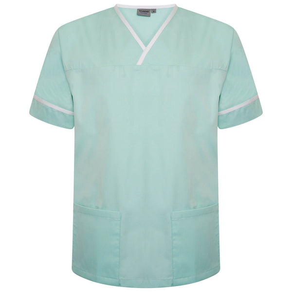 Behrens Contrast Trim Smart Scrub Top