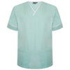 Behrens Contrast Trim Smart Scrub Top