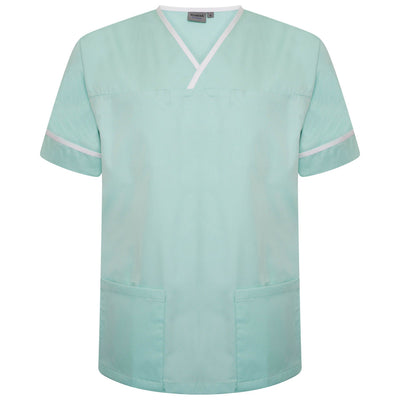 Behrens Contrast Trim Smart Scrub Top