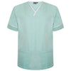 Behrens Contrast Trim Smart Scrub Top