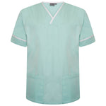 Behrens Contrast Trim Smart Scrub Top
