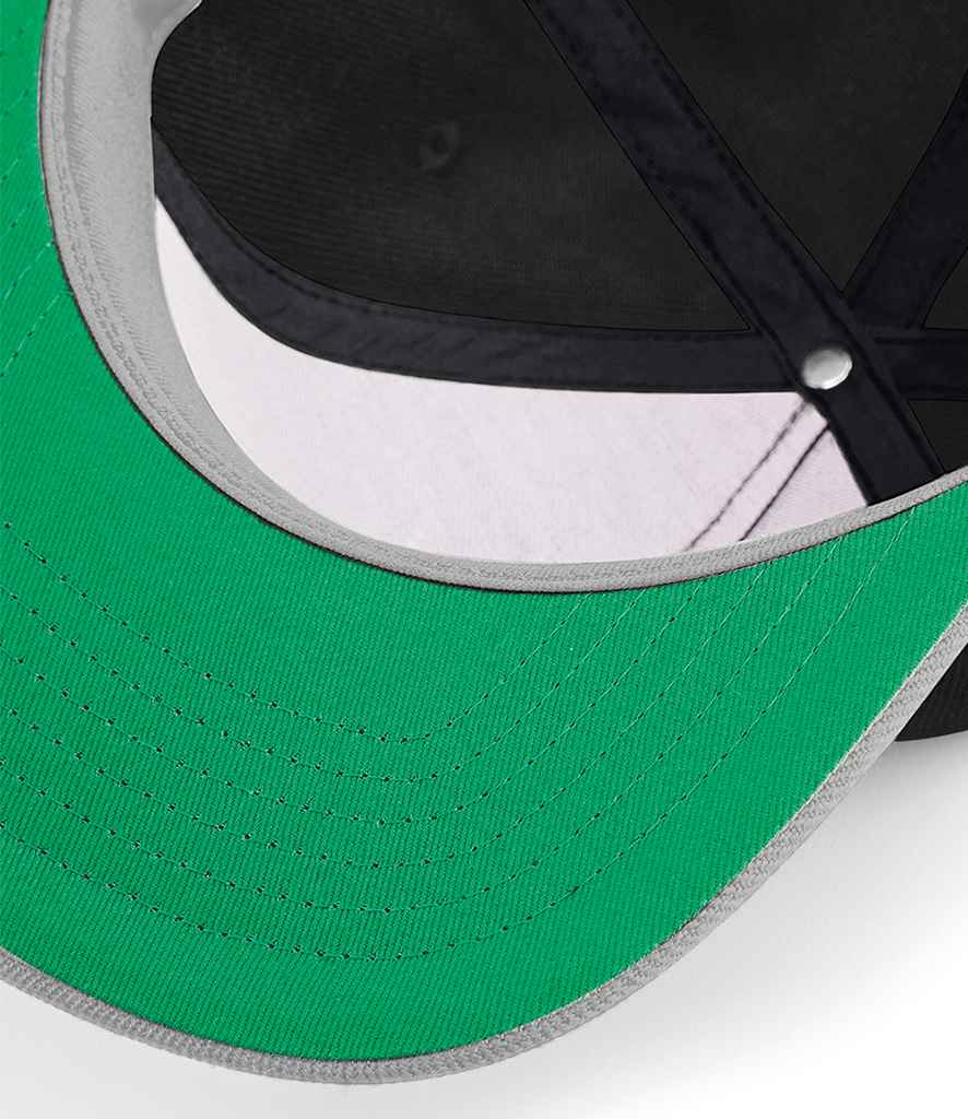 Branded Beechfield Original Flat Peak Snapback Cap