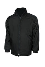 Branded Classic Reversible Fleece Jacket