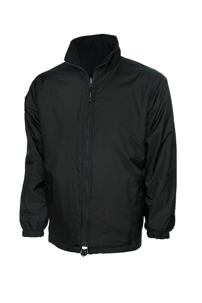 Branded Classic Reversible Fleece Jacket