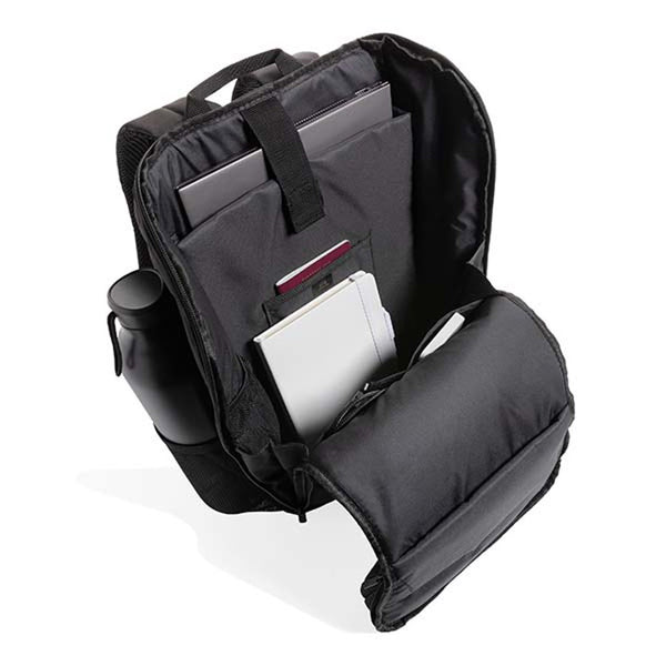 Branded Swiss Peak AWARE™ easy access 15.6'' laptop backpack