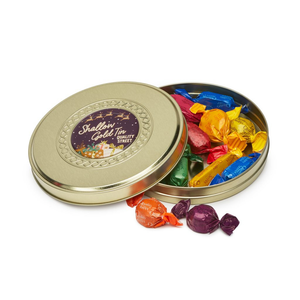 Shallow Gold Treat Tin - Quality Street