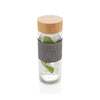 Impact double wall borosilicate glass bottle