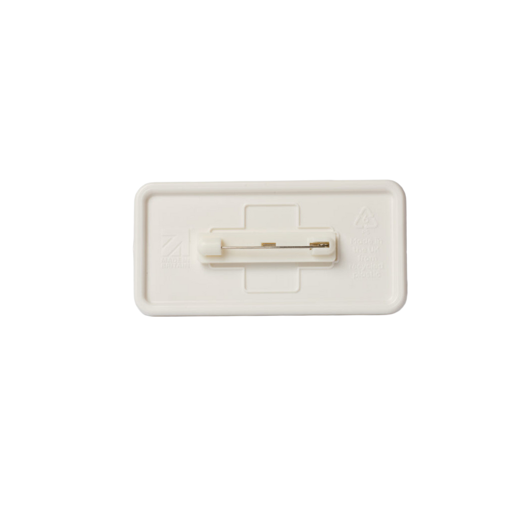 Select Name Badge - Rectangle - Safety Pin
