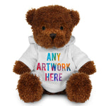 Branded White Hoodie Bear