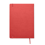 A5 recycled page notebook with PU Cover
