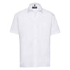Russell Collection Short Sleeve Easy Care Poplin Shirt