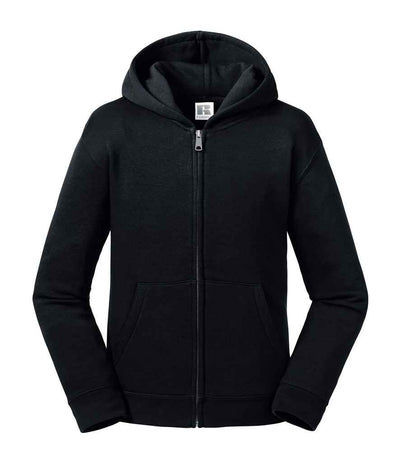 Russell Kids Authentic Zip Hooded Sweatshirt Black