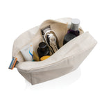 Branded Impact Aware™ 285 gsm rcanvas toiletry bag undyed