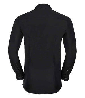 Russell Collection Long Sleeve Ultimate Stretch Shirt