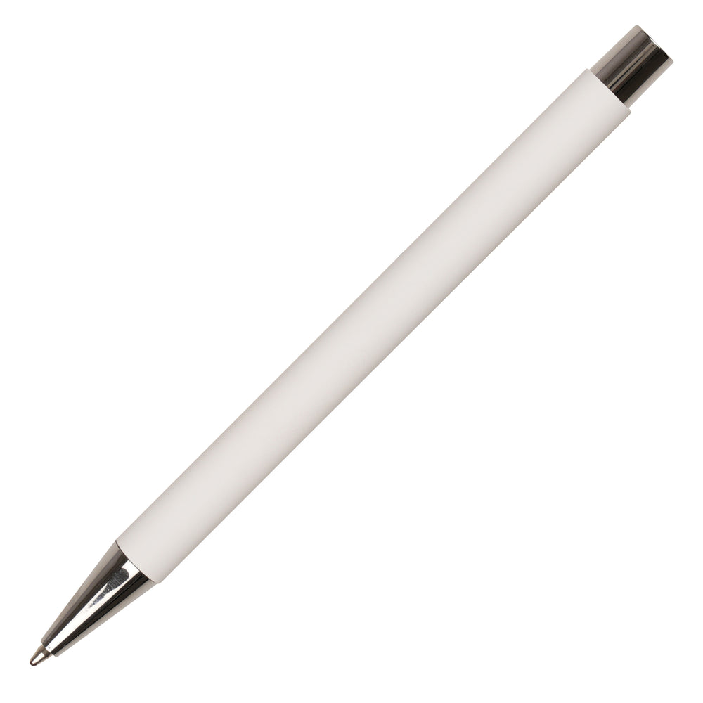 Travis Soft Feel Ball Pen with Chrome Trim