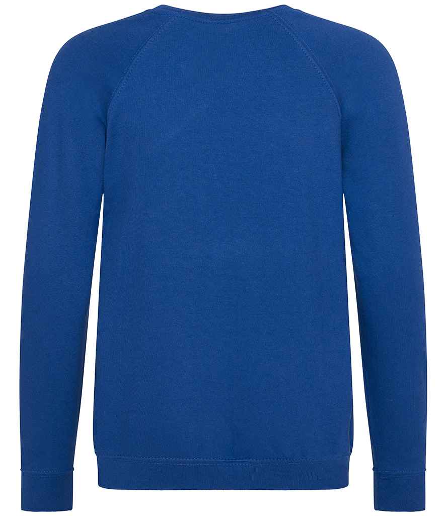 AWDis Academy Kids Raglan Sweatshirt Deep Royal