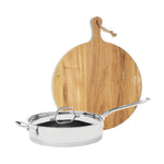 Branded VINGA Buscot Round Serving Board