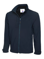 Branded Deluxe Full Zip Soft Shell Jacket
