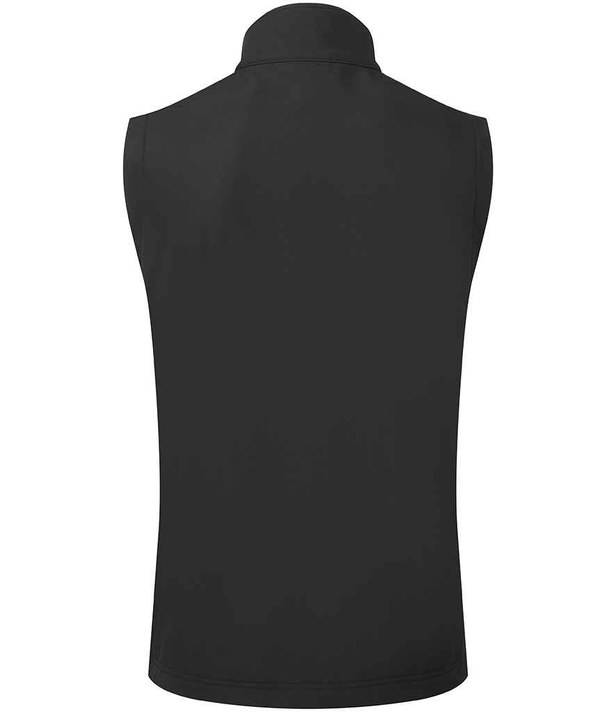 Premier Windchecker® Recycled Printable Soft Shell Gilet Black