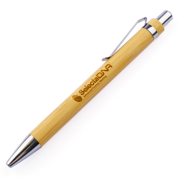 Branded Fairstead Bamboo Ballpoint Pen