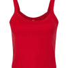 Bella Ladies Micro Rib Spaghetti Strap Tank Top