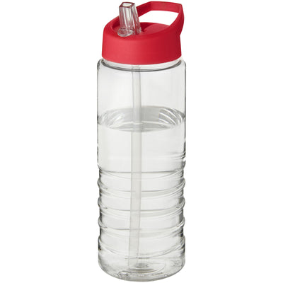 Branded H2O Active® Treble 750 ml spout lid sport bottle