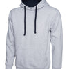Contrast Hooded Sweatshirt