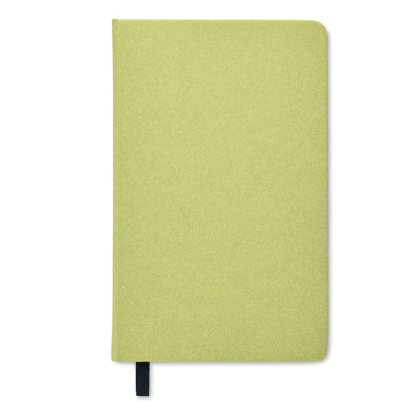 A5 recycled page notebook with Hard Paper Cover