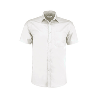 Kustom Kit Short Sleeve Tailored Poplin Shirt