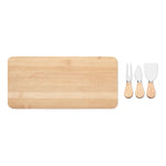 Branded Bamboo Cheese board set
