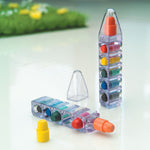 Branded Set of 6 wax crayons