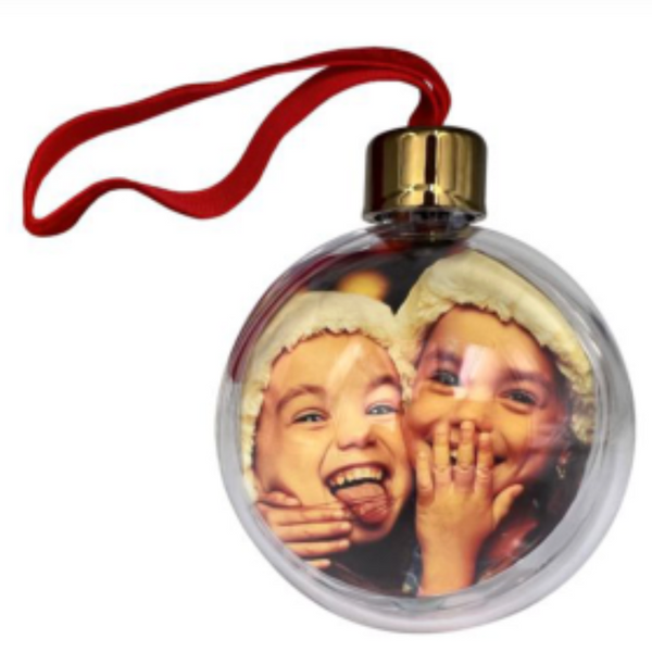 Clear Christmas Bauble