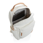 Branded Impact AWARE™ 16 oz. recycled canvas backpack